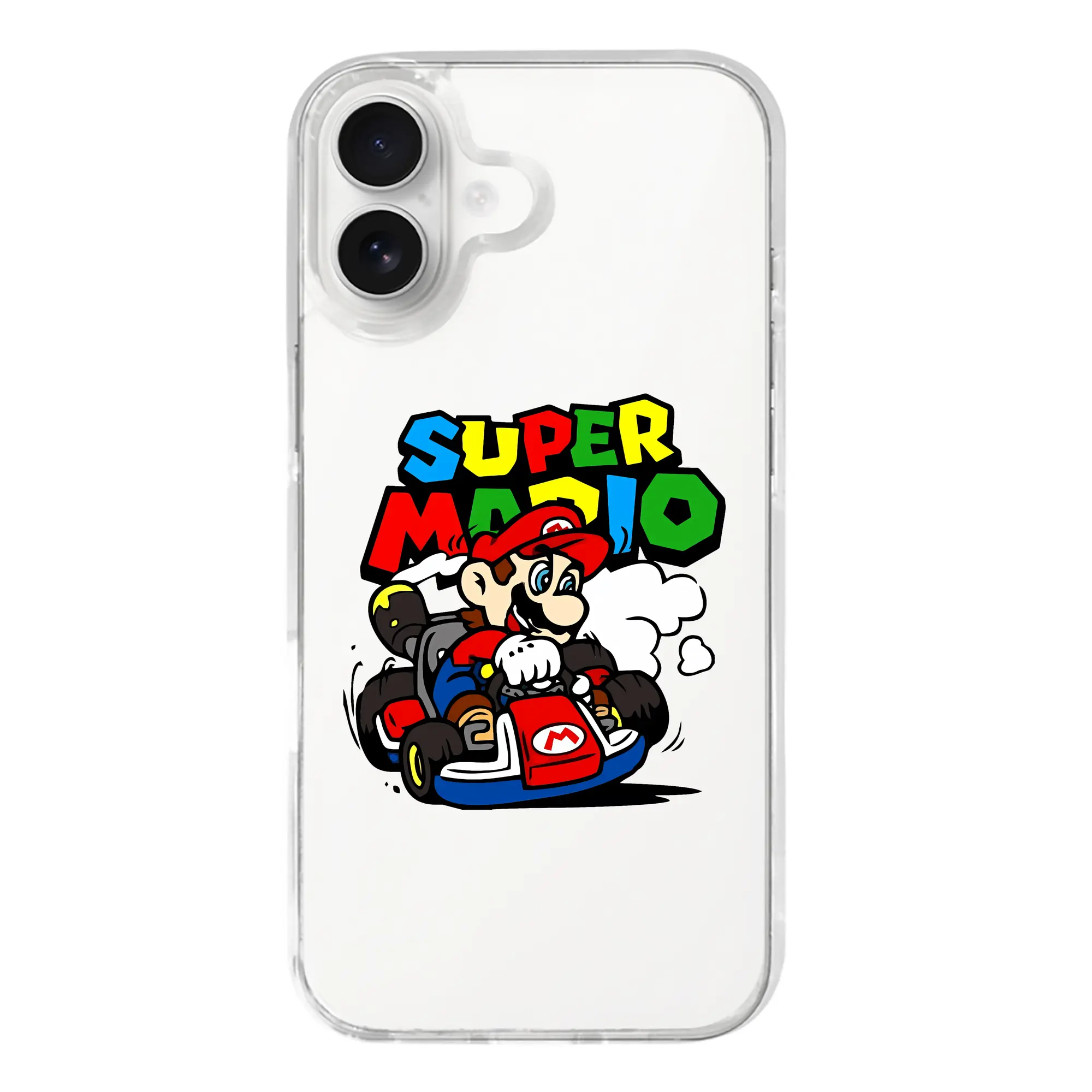 マリオ グッズ マリオ - iPhone 17シリーズ 透明スマホケース – 薄型・耐衝撃・精密フィット保護カバー